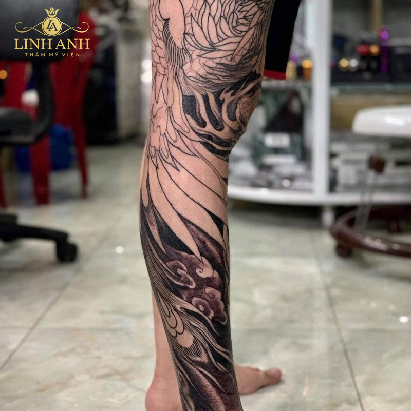 Tattoo Full chân cá chép - Xăm Hình Nghệ Thuật | Facebook