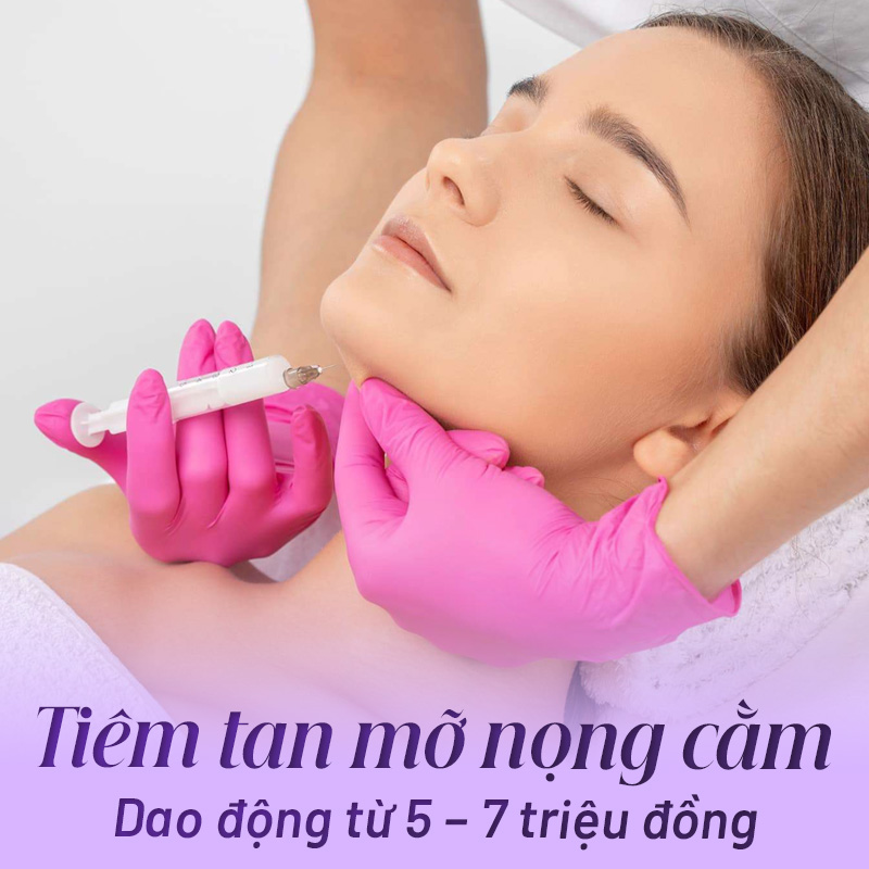 giá tiêm tan mỡ nọng cằm