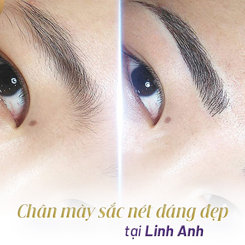 lông mày cánh cung nữ