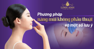 nâng mũi không phẫu thuật