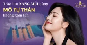 nâng mũi bằng mỡ tự thân