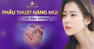 nâng mũi có đau không