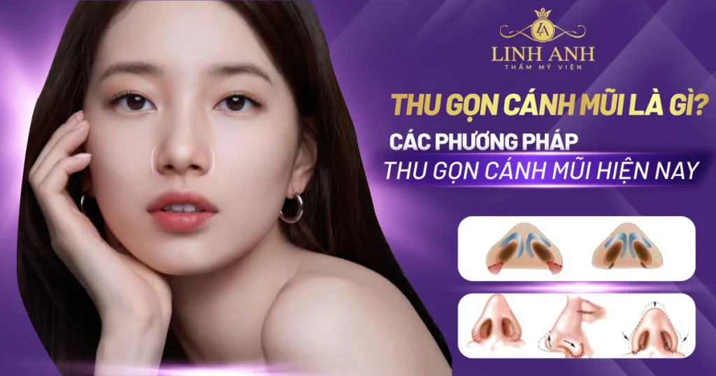 thu gọn cánh mũi