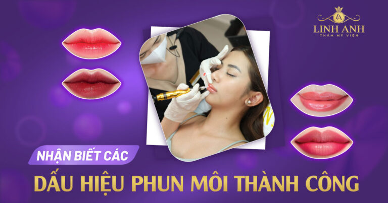 9 dấu hiệu phun môi thành công bạn cần nắm