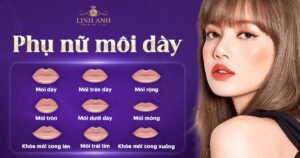 phụ nữ môi dày - Viện thẩm mỹ quốc tế Linh Anh