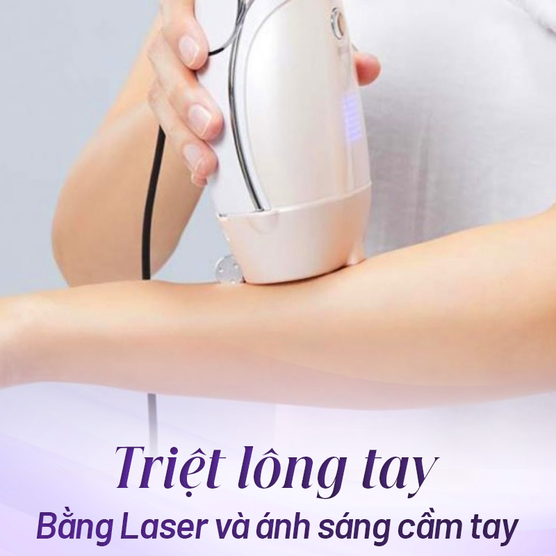 triệt lông tay uy tín