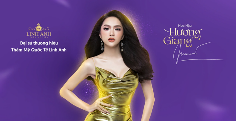 Hoa hậu Hương Giang – Đại sứ thương hiệu của Linh Anh