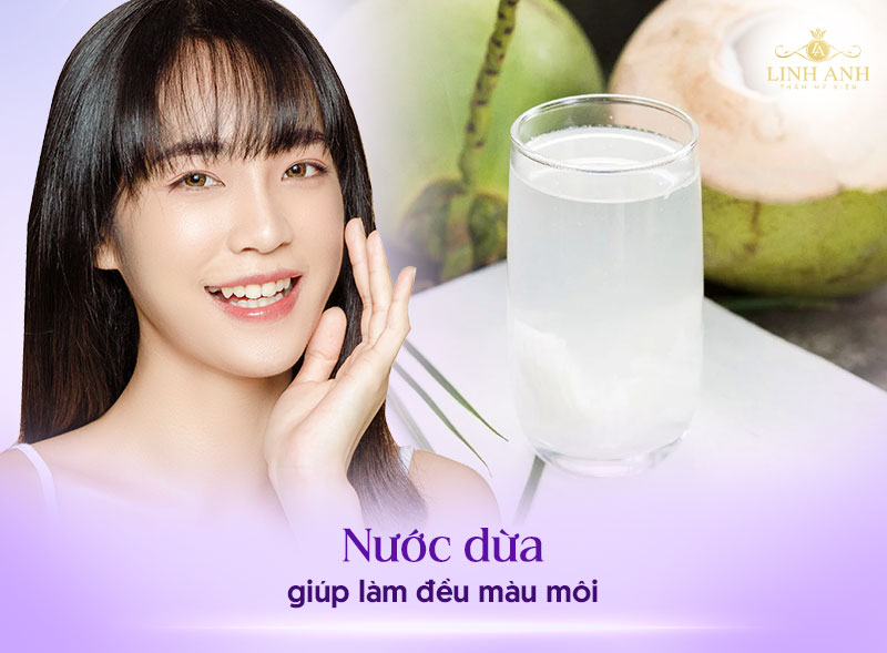 sau xăm môi nên uống gì để lên màu đẹp