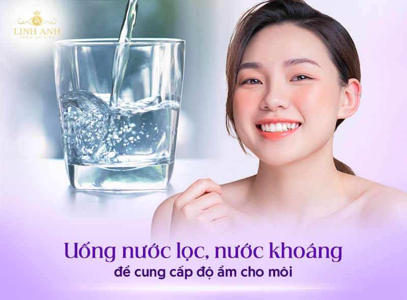 xăm môi uống nước gì cho lên màu đẹp