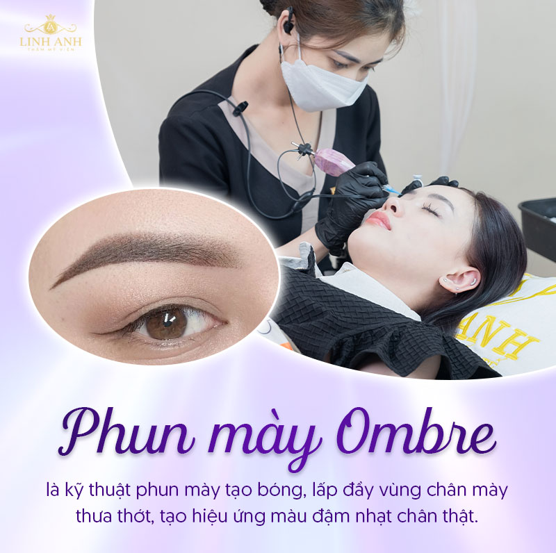 phun lông mày ombre