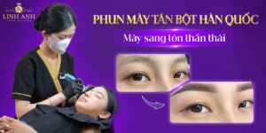 phun mày tán bột hàn quốc