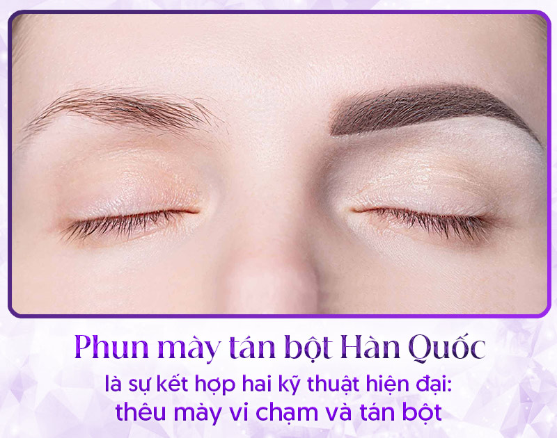 phun tán bột hàn quốc