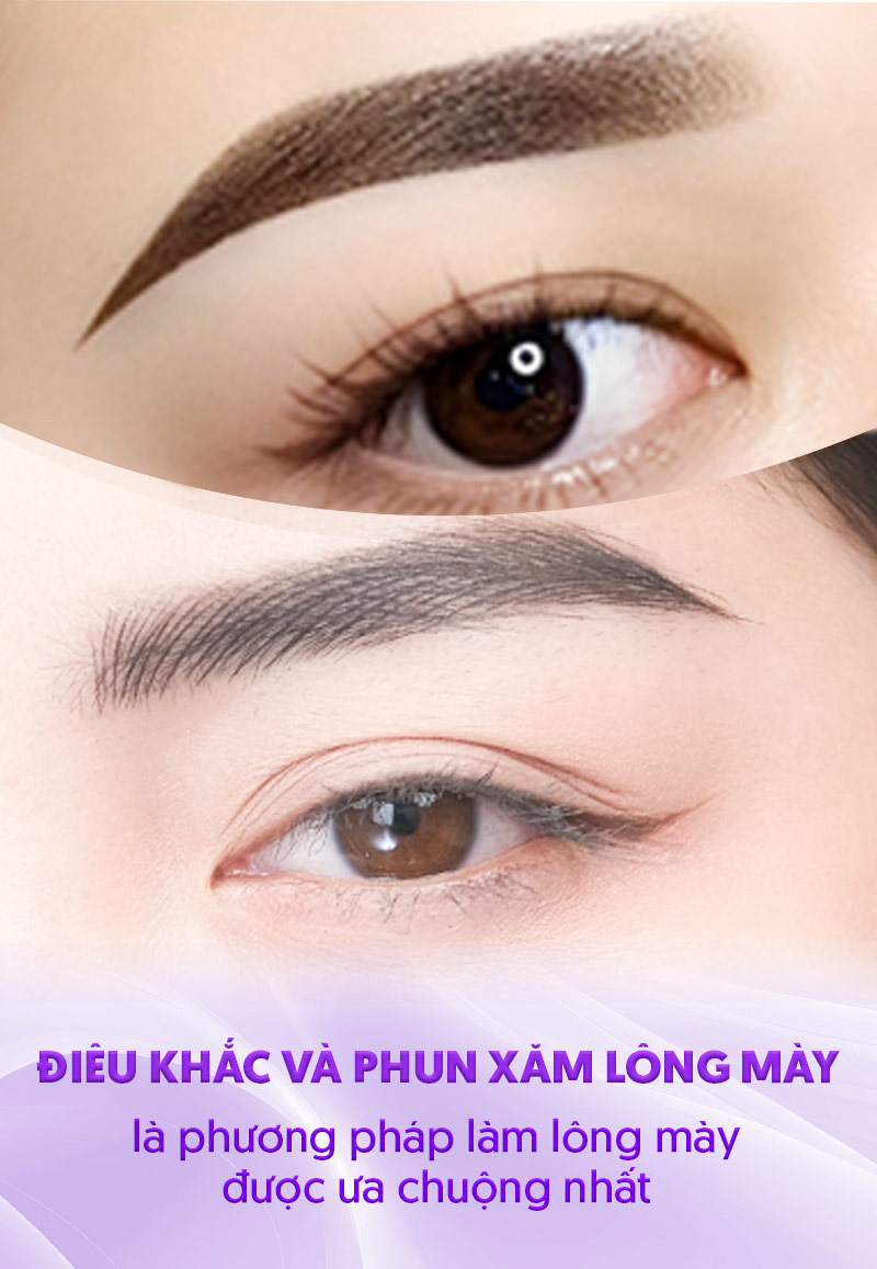 phương pháp làm đẹp chân mày