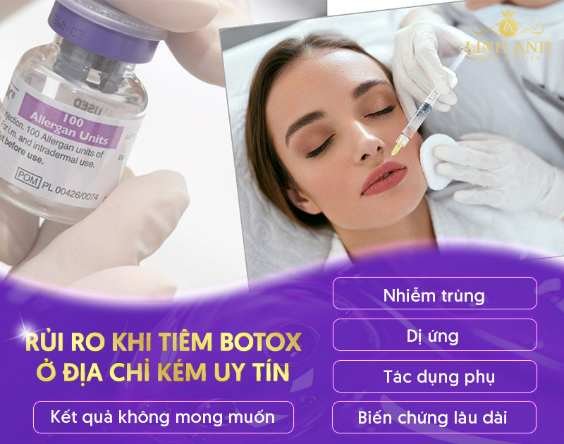 tiêm môi với botox