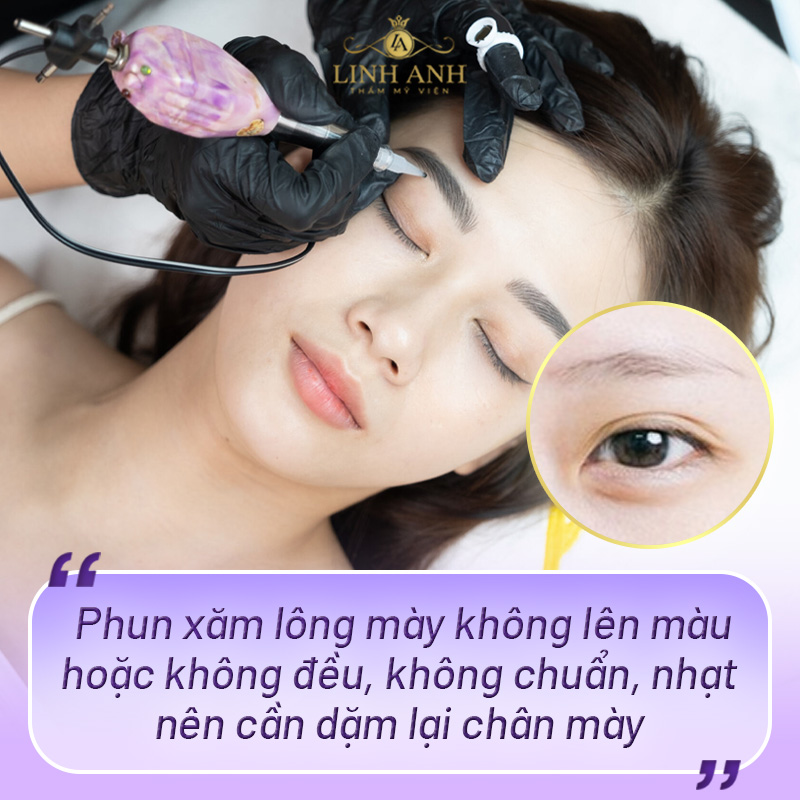 có nên dặm lại chân mày