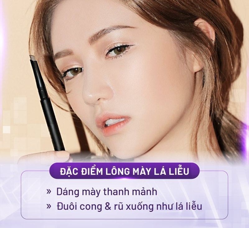 lông mày la liễu như thế nào