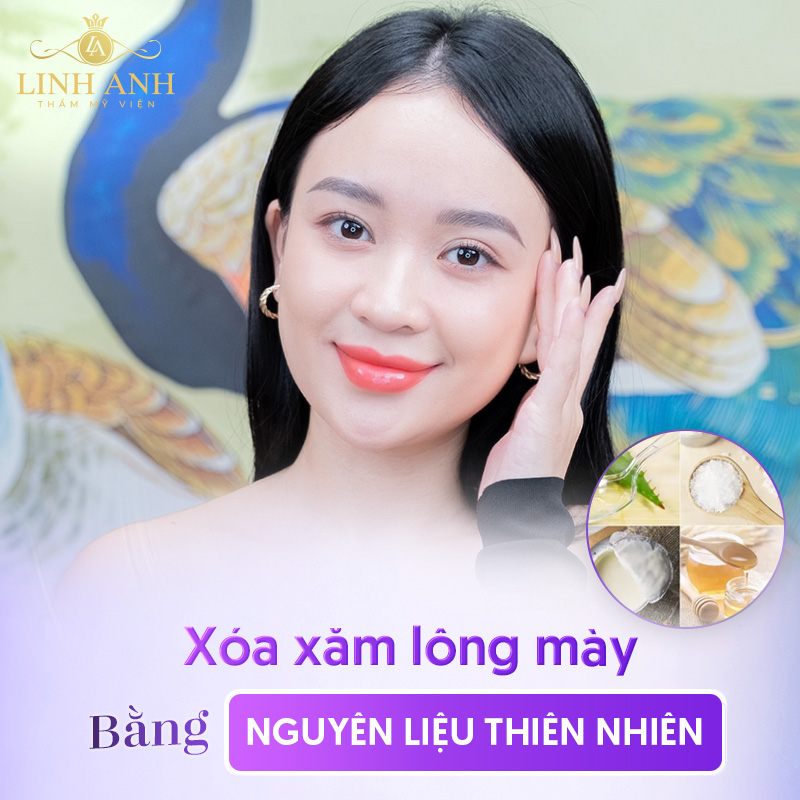 chân mày xóa xăm xong có hết không