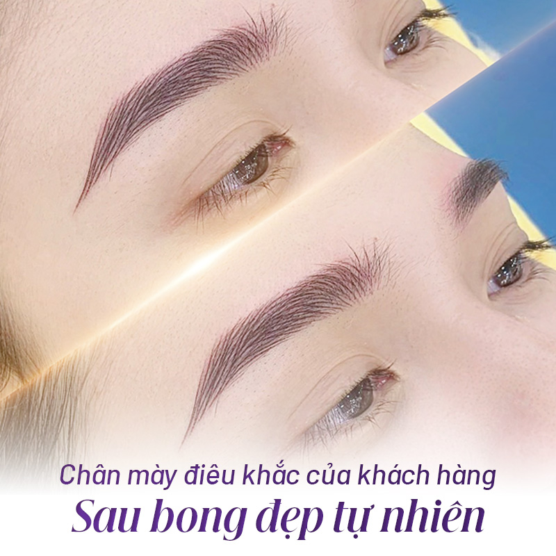 điêu khắc chân mày phẩy sợi bao lâu thì bong