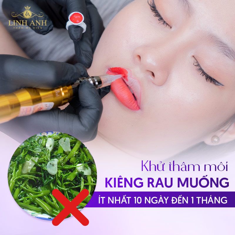 khử Thâm môi kiêng ăn gì trong bao lâu