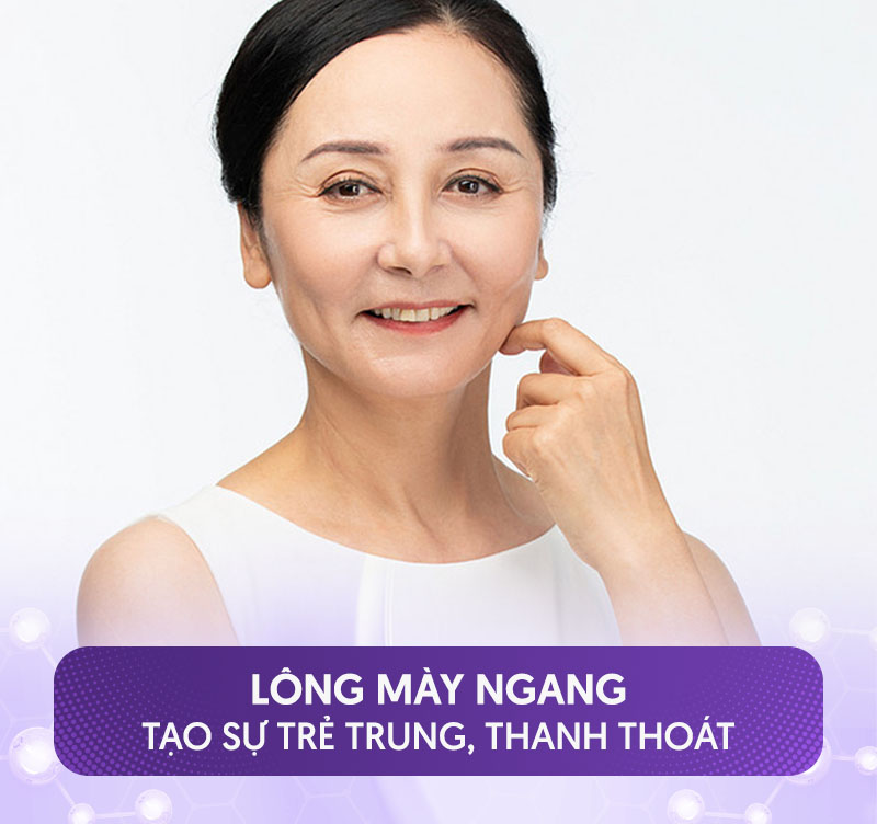 những dáng lông mày cho người trung tuổi