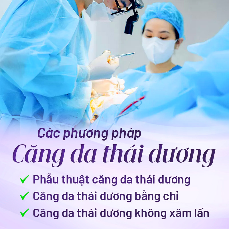 phẫu thuật căng da thái dương