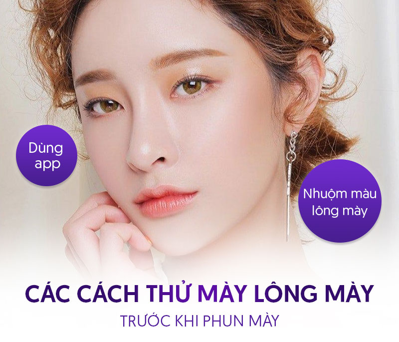 phun lông mày chọn màu gì đẹp