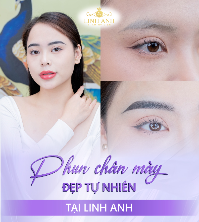 phun xăm lông mày kiêng nước bao lâu