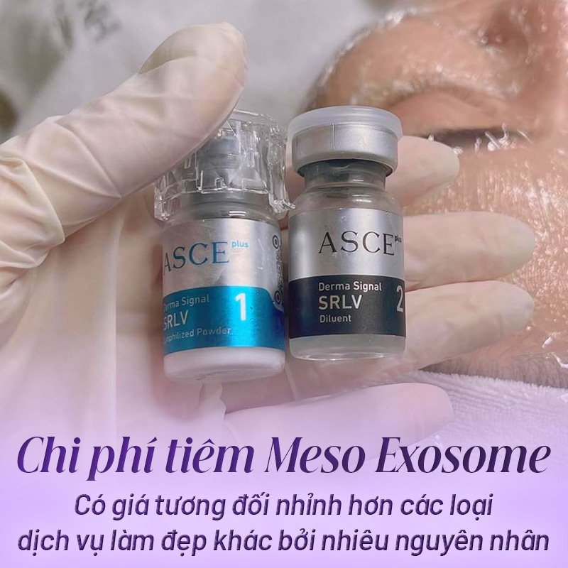 bảng giá tiêm meso exosome