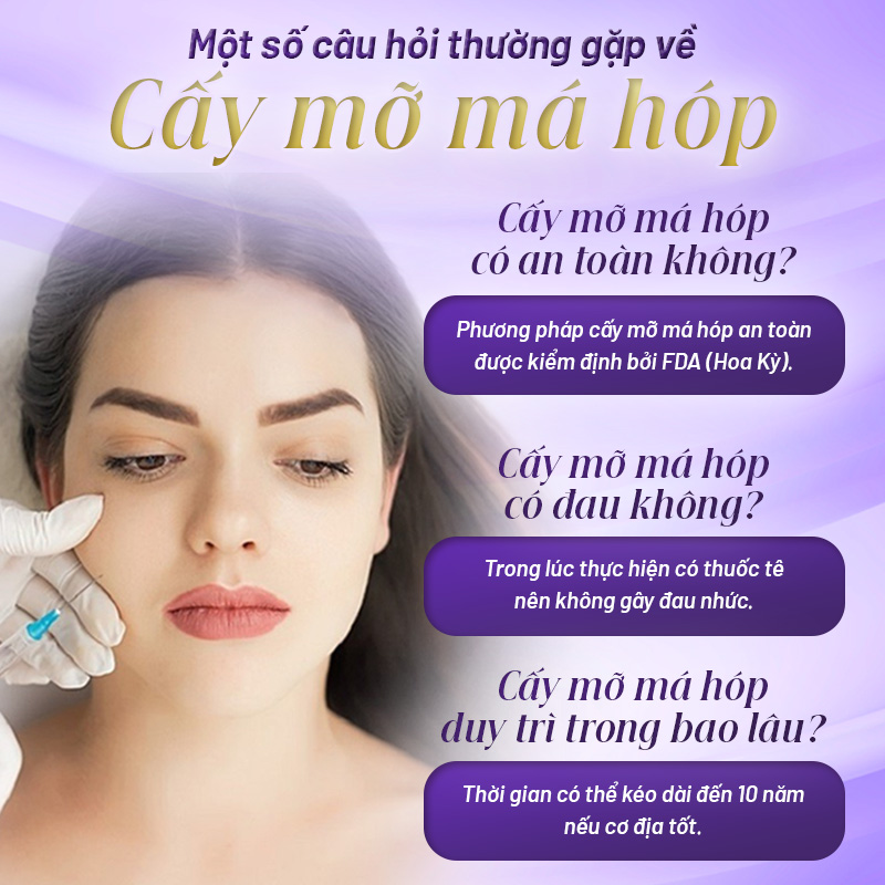 cấy mỡ má hóp có mắc không