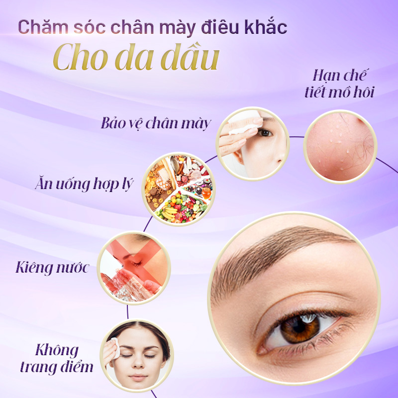 có nên điêu khắc chân mày cho da dầu - Viện thẩm mỹ quốc tế Linh Anh