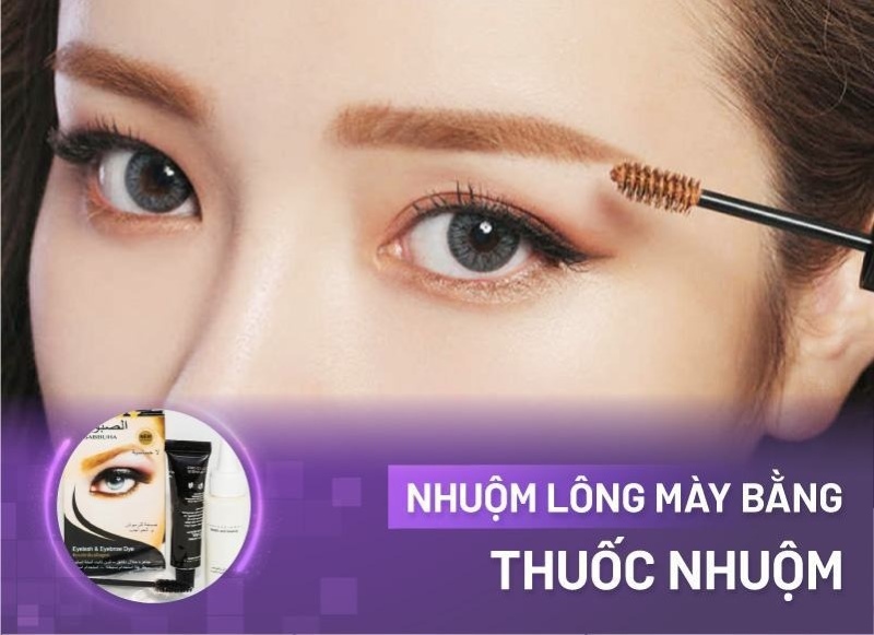 có nên nhuộm lông mày - Viện thẩm mỹ quốc tế Linh Anh