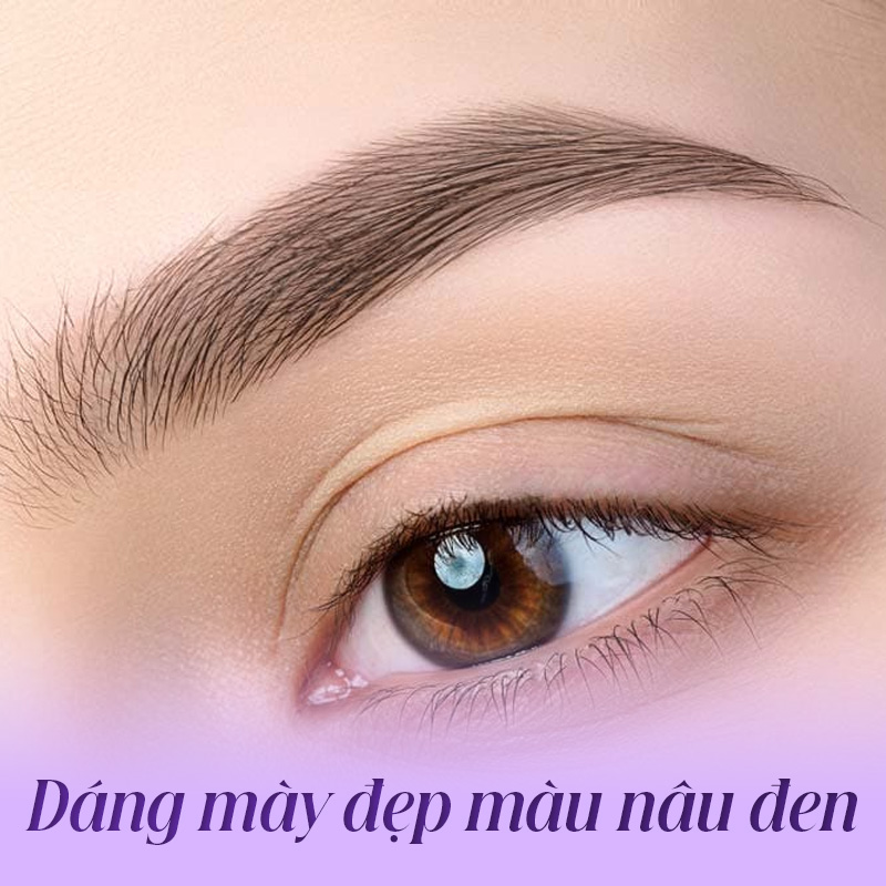 dáng chân mày đẹp - Viện thẩm mỹ quốc tế Linh Anh