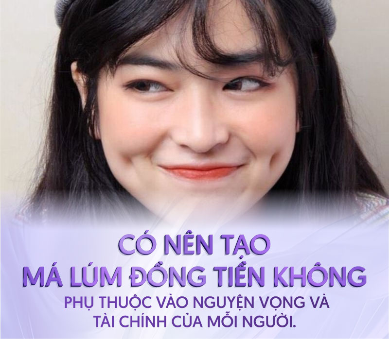 làm má lúm đồng tiền