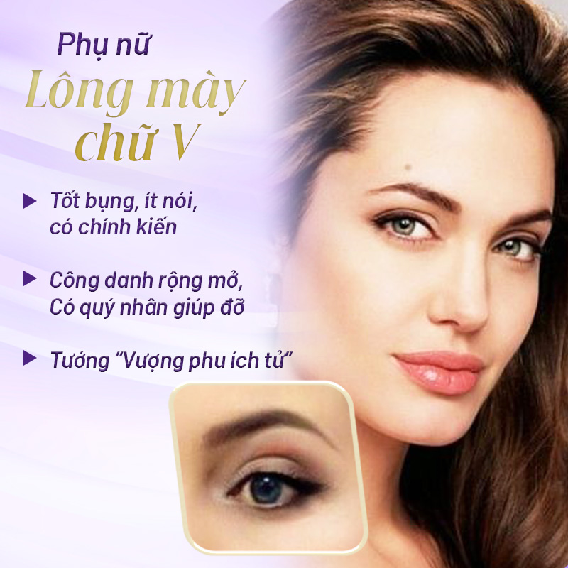 Người có tướng lông mày chữ V - Viện thẩm mỹ quốc tế Linh Anh