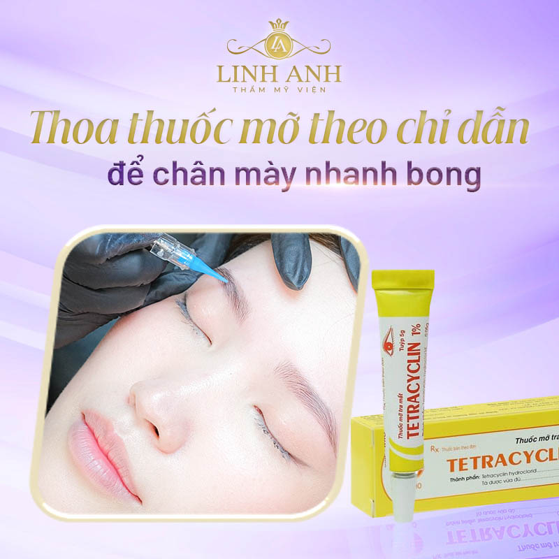 xăm mày bao lâu thì được rửa mặt - Viện thẩm mỹ quốc tế Linh Anh