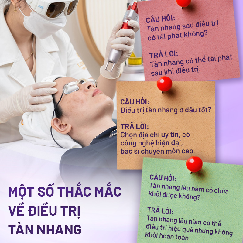 chữa tàn nhang