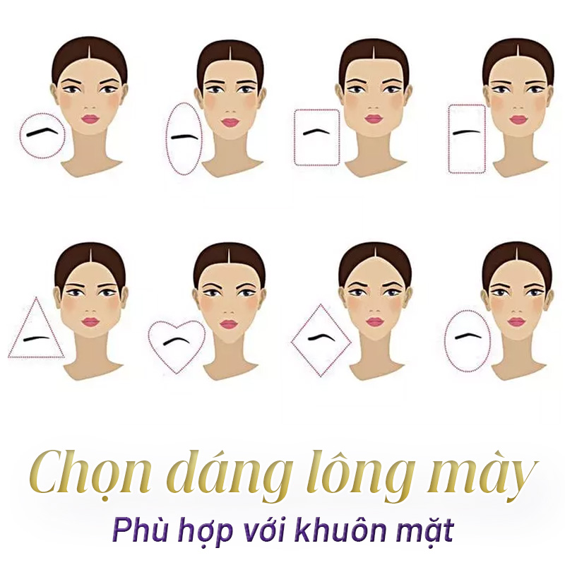 làm chân mày có thay đổi vận mệnh không