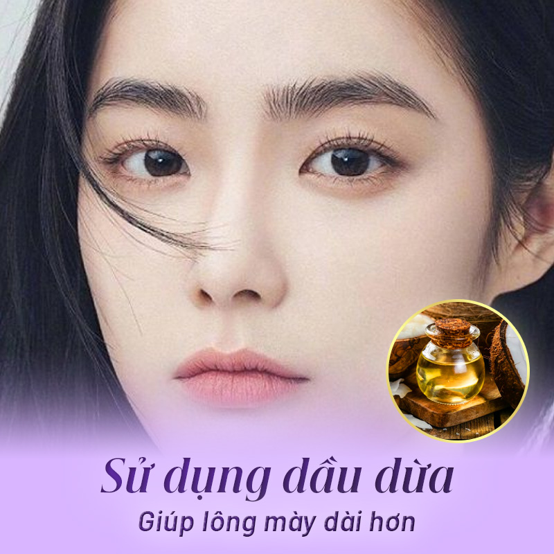 lông mày dài bằng mắt