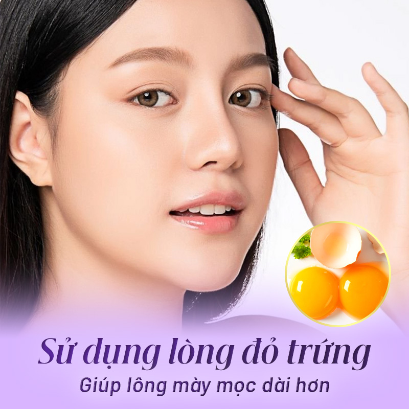 lông mày dài mảnh