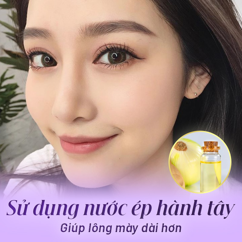 lông mày dài và rậm