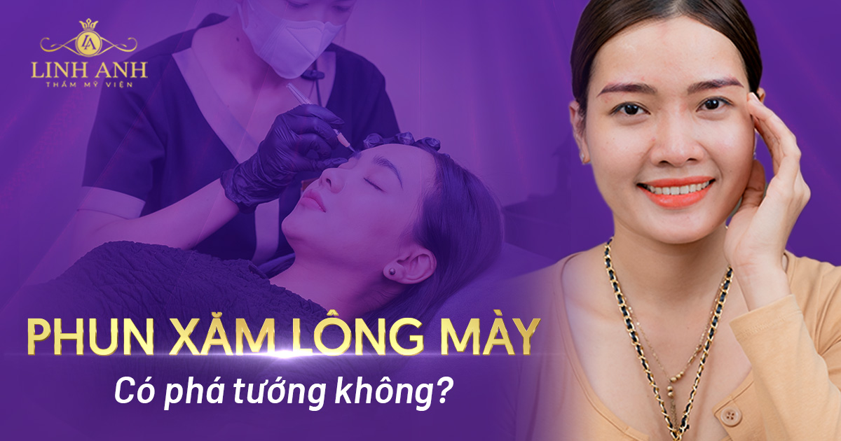 Phun xăm lông mày có phá tướng không? Có thay đổi vận mệnh không?