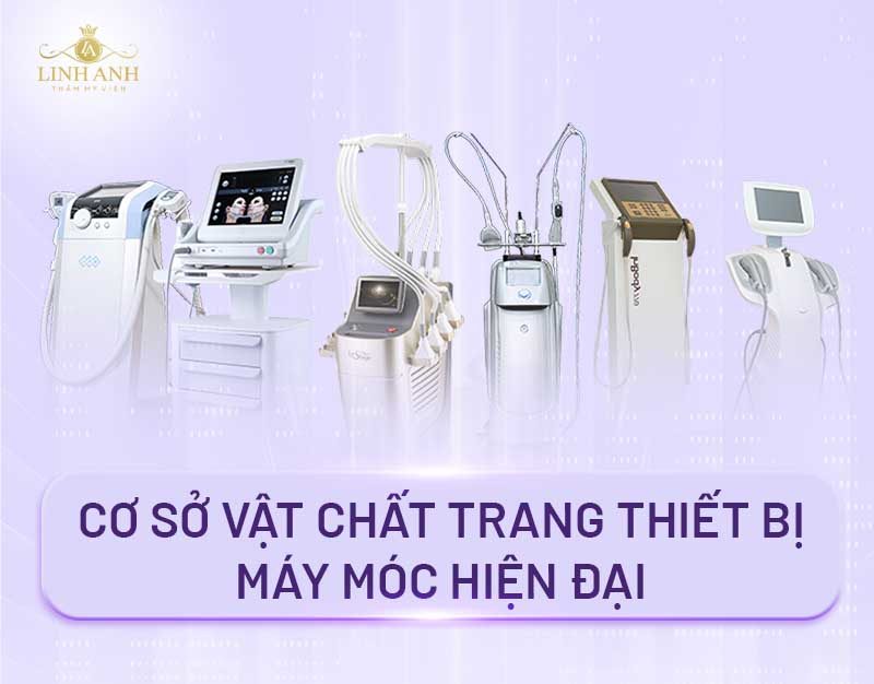 Cơ sở vật chất trang thiết bị máy móc hiện đại