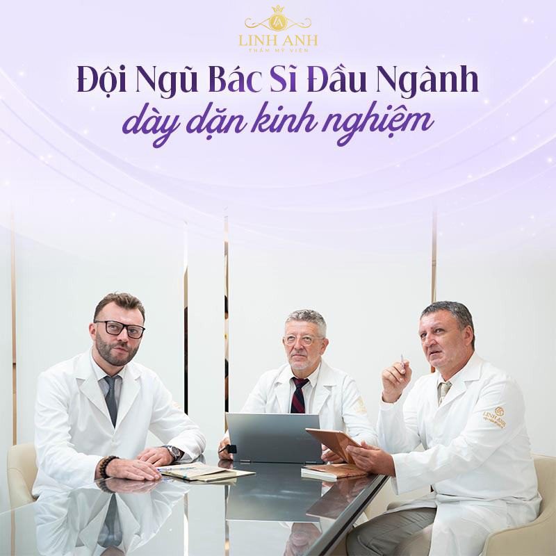 Đội ngũ bác sĩ đầu ngành tận tâm