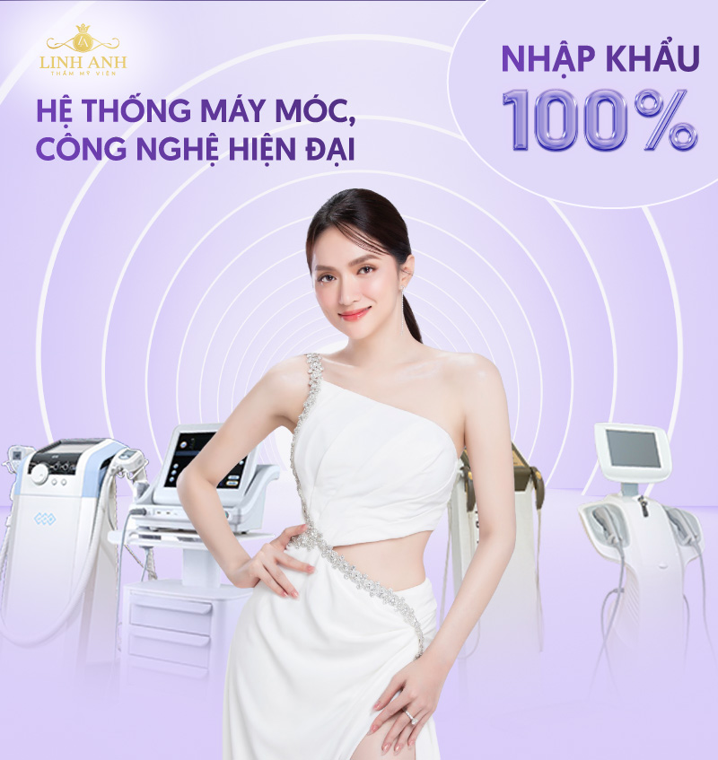 Hệ thống trang thiết bị, công nghệ hiện đại tại Thẩm Mỹ Quốc Tế Linh Anh Biên Hòa