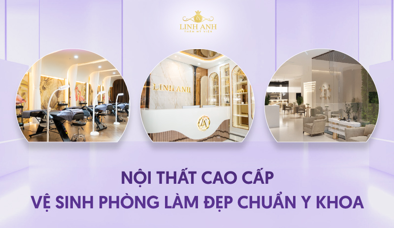 Nội thất cao cấp, đạt chuẩn vệ sinh y khoa