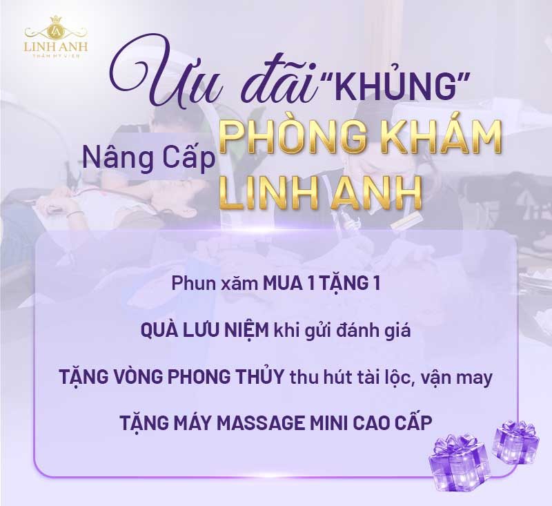 Viện thẩm mỹ Quốc tế Linh Anh Phú Nhuận – Nhiều ưu đãi khủng.