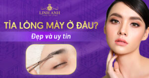 tỉa lông mày ở đâu