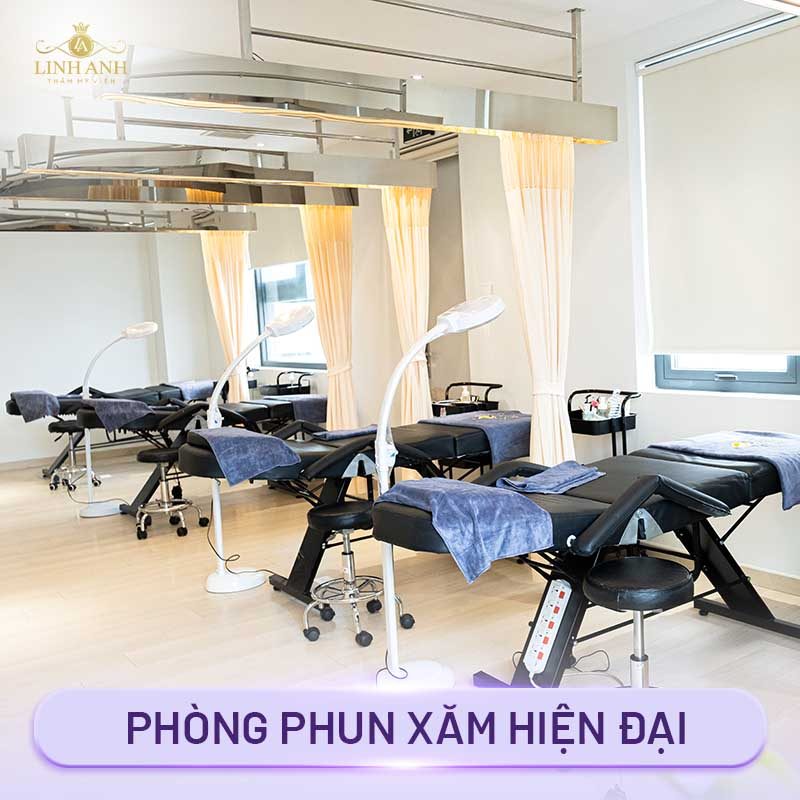 Phòng khám thẩm mỹ Linh Anh Phú Nhuận – Phun xăm hiện đại.