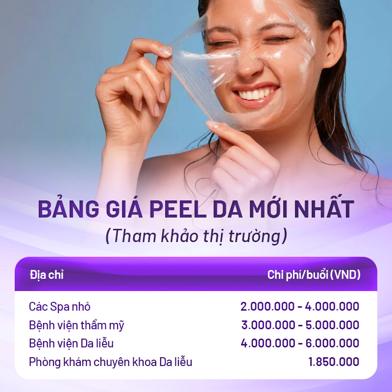 peel da giá bao nhiêu