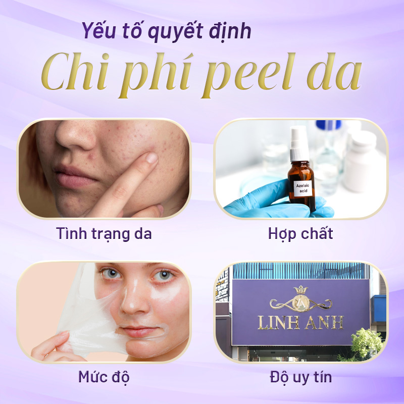 peel da tại spa giá bao nhiêu